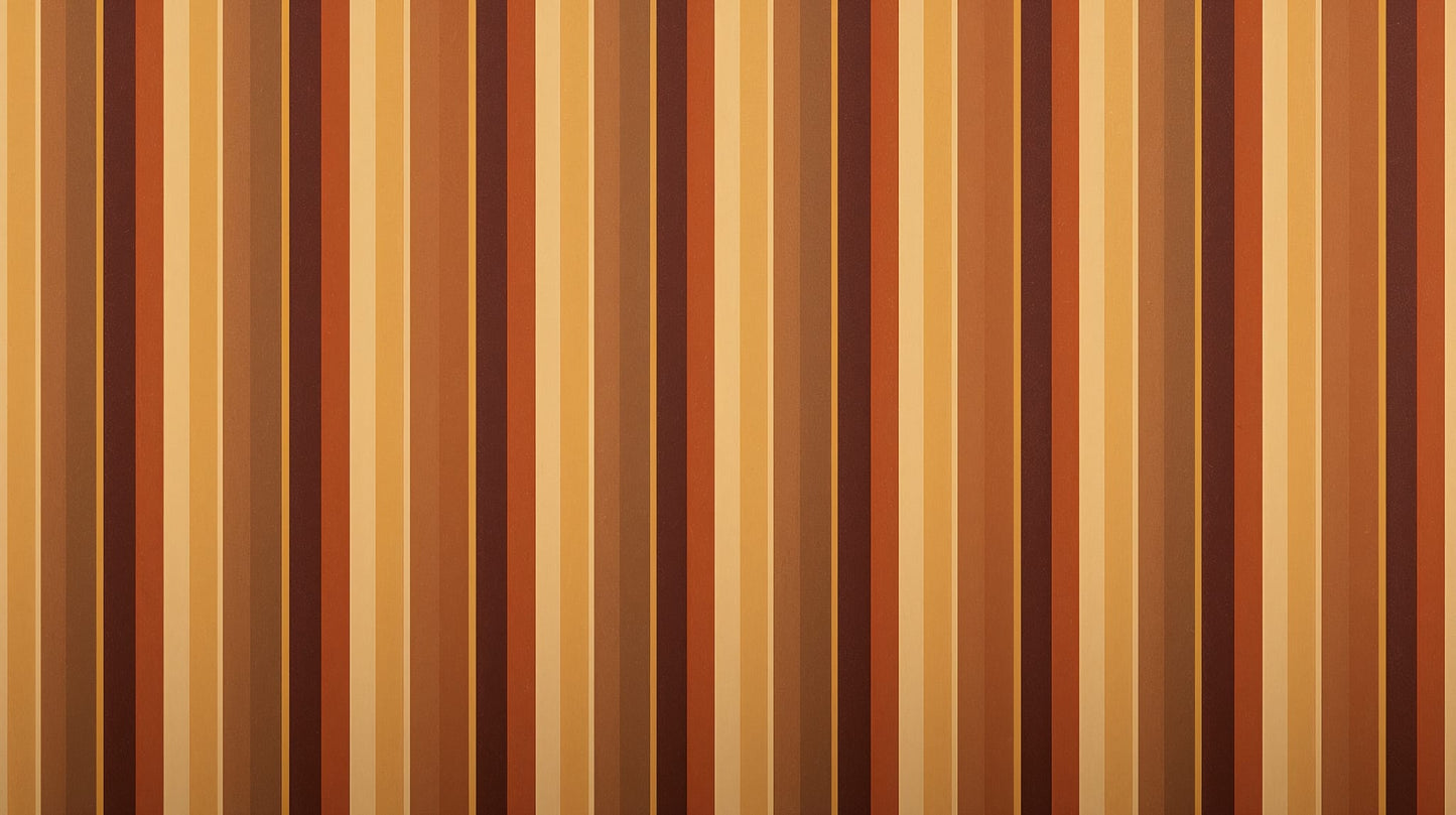 Refined modern Warm Brown vertical stripes - Wall Mural & Peel and Stick Wallpaper for Geometric Interiors and Premium Home Styling.