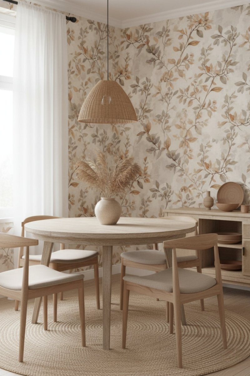 Bohemian Dreams - Botanical Accent Wall Mural Wallpaper - Recoat