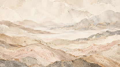 Refined Textured Cream abstract marble featuring marble veining - Wall Mural & Peel and Stick Wallpaper for Textured Interiors and Premium Home Styling