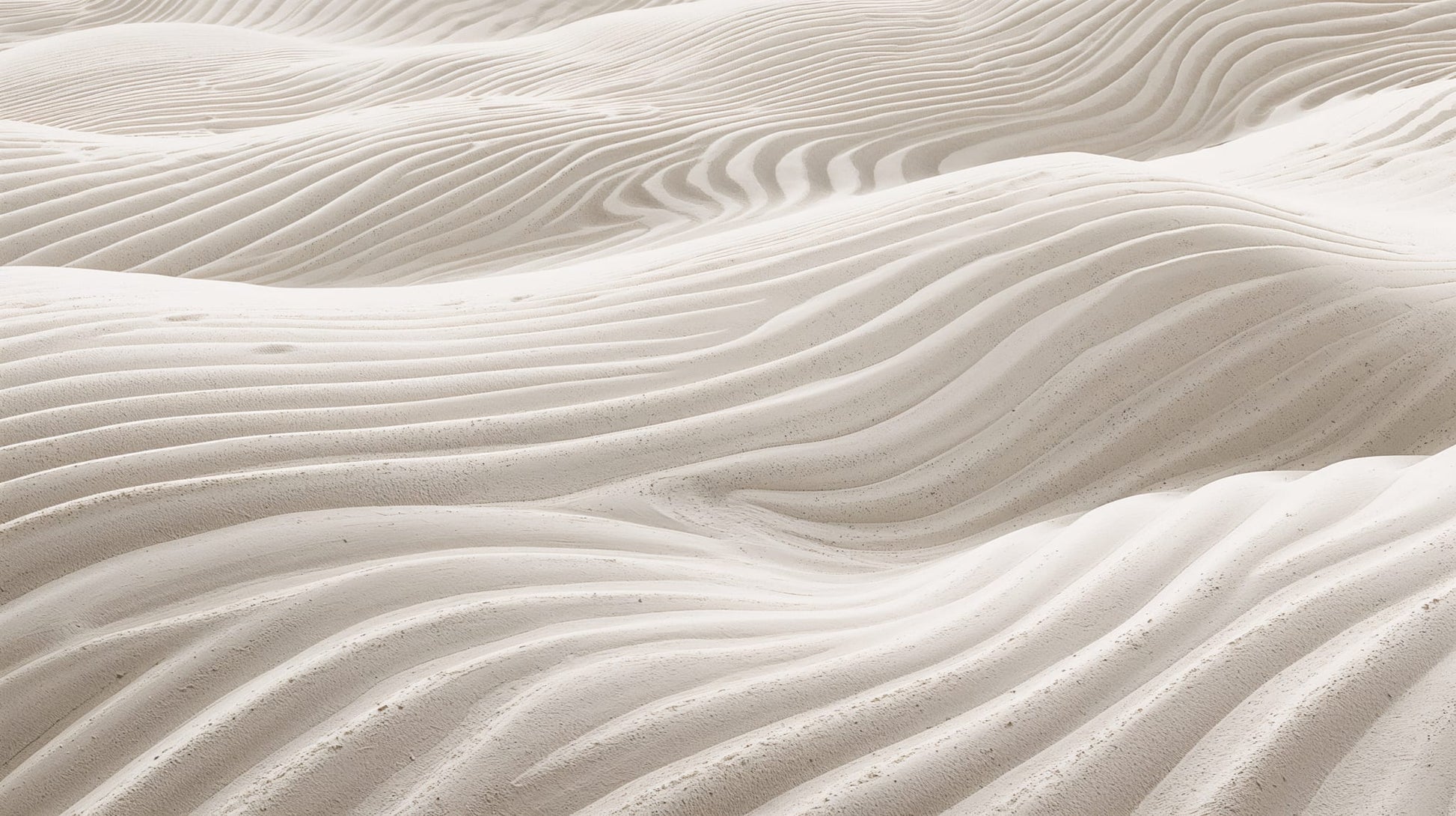 Minimalist serene Sand sand dunes featuring desert landscape and wind ripples - Wall Mural & Peel and Stick Wallpaper for Minimalist Interiors and Premium Home Styling.