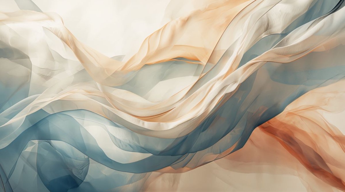 Golden Dust - Modern Fluid Accent Wall Mural Wallpaper - Recoat