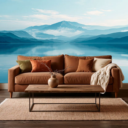 Lake View - Dreamy Landscape Accent Wall Mural Wallpaper - Recoat