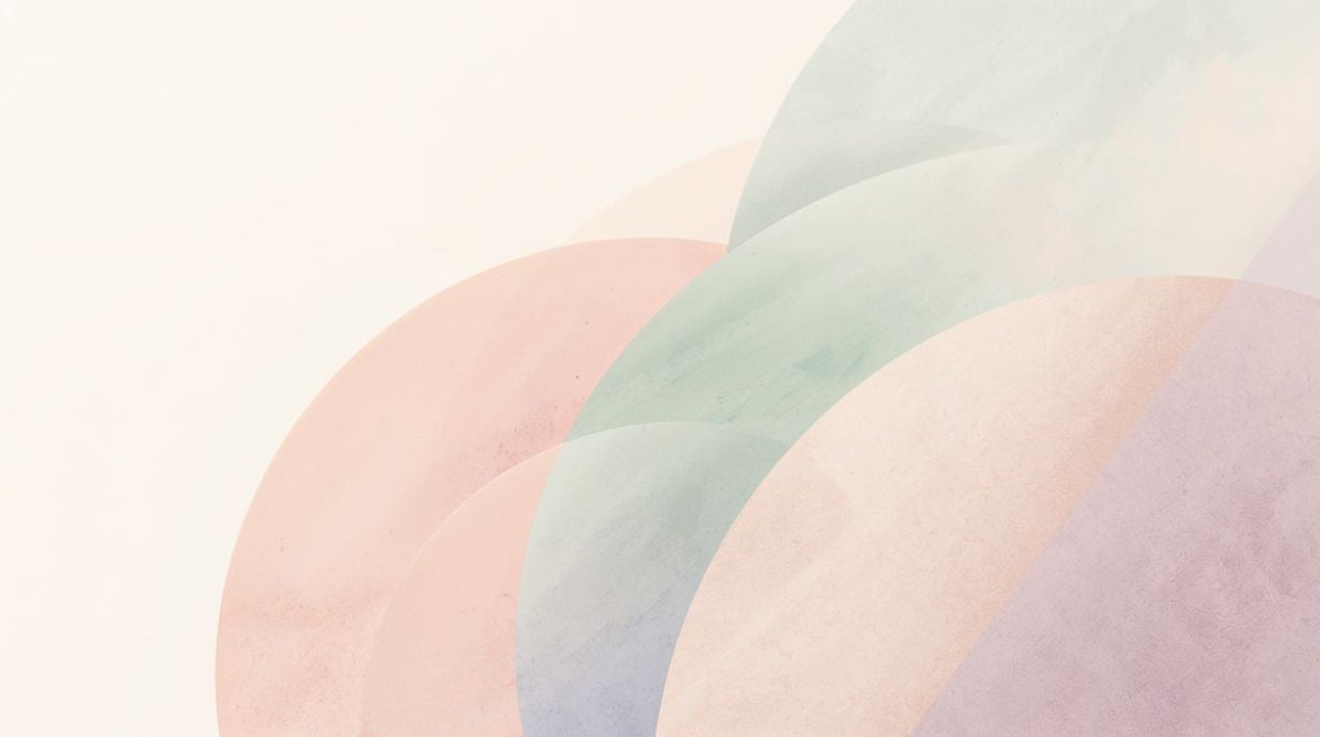 Pastel Arches - Abstract Pattern Accent Wall Mural Wallpaper - Recoat