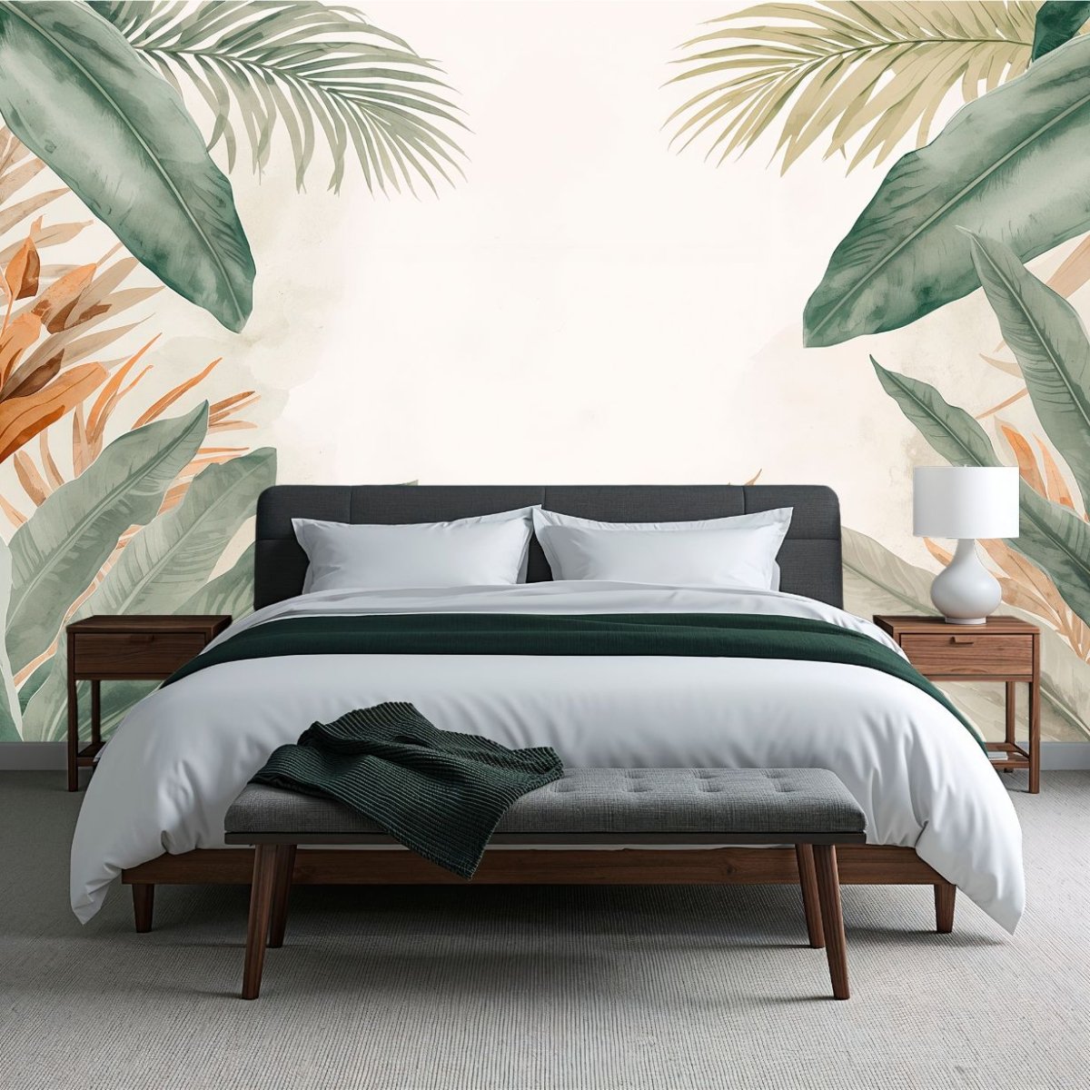 Tropical Canopy - Jungle Landscape Accent Wall Mural Wallpaper - Recoat